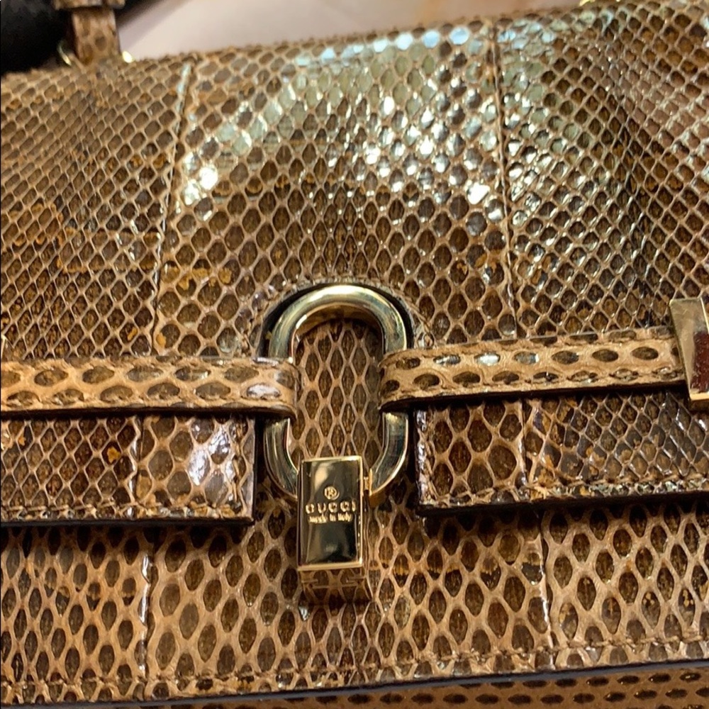 Gucci by Tom Ford python mini bag w/dustbag - Picture 12 of 16